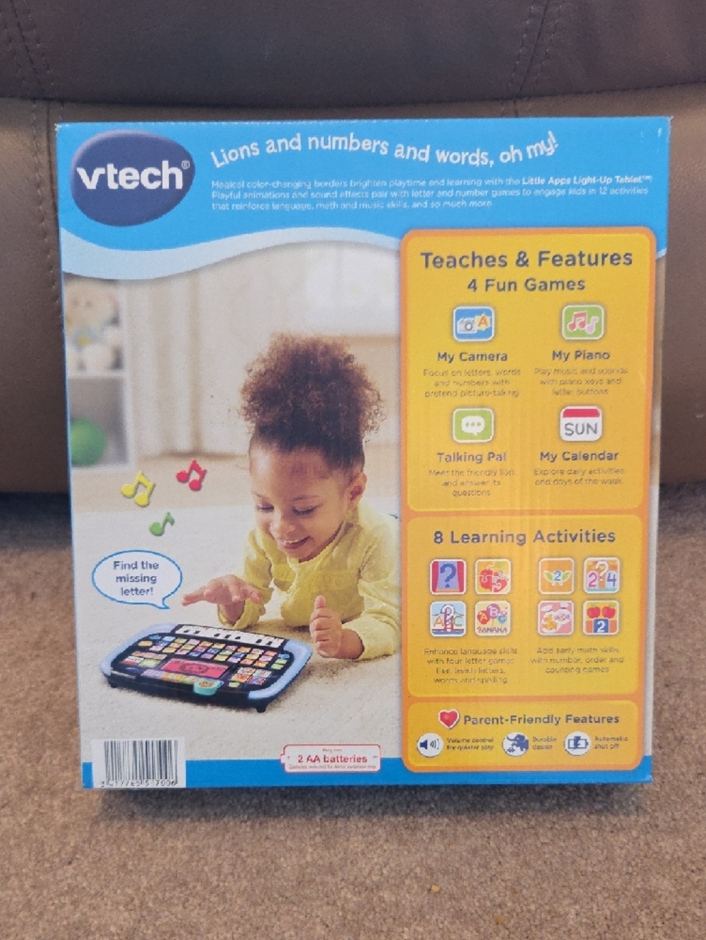 VTech Little Apps Light-Up Tablet New In Box - Picture 2 of 3